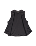 The Volcom Mens Arch Stone Gilet in Asphalt Black