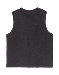 The Volcom Mens Arch Stone Gilet in Asphalt Black