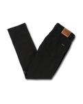 The Volcom Mens Vorta Denim Jeans in Black Out