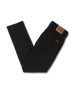 The Volcom Mens Vorta Denim Jeans in Black Out