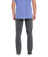 The Volcom Mens Vorta Denim Jeans in Neutral Grey