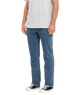 The Volcom Mens Solver Denim Jeans in Washed Blue