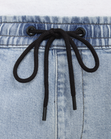 The Volcom Mens Freazy Loose Jeans in Desert Dirt Indigo