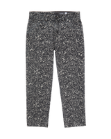 The Volcom Mens Filip Rygalski Denim Jeans in Black Print