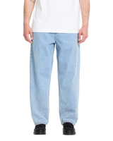 Freazy Loose Denim Jeans in Pale Aqua