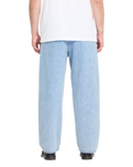 Freazy Loose Denim Jeans in Pale Aqua
