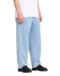 Freazy Loose Denim Jeans in Pale Aqua
