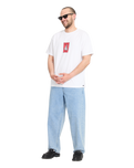 Freazy Loose Denim Jeans in Pale Aqua
