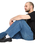 Chillow Denim Jeans in Park Blue
