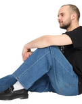 Chillow Denim Jeans in Park Blue