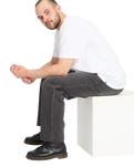 Kraftsman II Denim Jeans in Black Grey