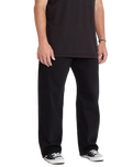 The Volcom Mens Billow Denim Jeans in Black