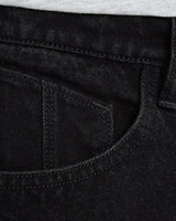 The Volcom Mens Billow Denim Jeans in Black