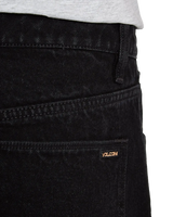 The Volcom Mens Billow Denim Jeans in Black
