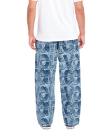 The Volcom Mens Fergadelic Denim Jeans in Road Sky