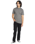 The Volcom Mens Solver Denim Jeans in Blackout