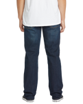 The Volcom Mens Solver Jeans in New Vintage Blue