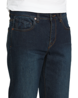 The Volcom Mens Solver Jeans in New Vintage Blue