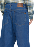 The Volcom Mens Billow Denim Jeans in Bold Blue