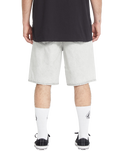 The Volcom Mens Billow Denim Shorts in Bone