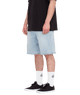 The Volcom Mens Billow Denim Shorts in Desert Dirt Indigo