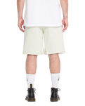 Billow Denim Walkshorts in Dirty White