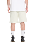 Billow Denim Walkshorts in Dirty White