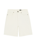 Billow Denim Walkshorts in Dirty White