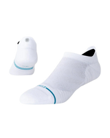 The Stance Mens Run Light Tab Socks in White