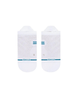 The Stance Mens Run Light Tab Socks in White