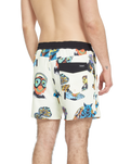 The Volcom Mens Bob Mollema Swimshorts in Light Beige