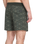 Lido Print Swimshorts in Squadron Green