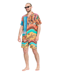Mickey Mason Swimshorts in Multi