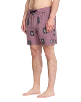 Psyche Cotton Swimshorts in Stone Rose