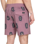 Psyche Cotton Swimshorts in Stone Rose