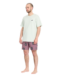 Psyche Cotton Swimshorts in Stone Rose