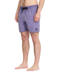 Center Swimshorts in Violet