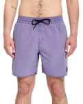 Center Swimshorts in Violet
