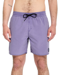 Center Swimshorts in Violet