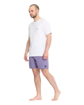 Center Swimshorts in Violet