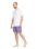 Center Swimshorts in Violet