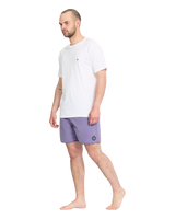 Center Swimshorts in Violet