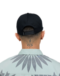 The Stance Mens Low Key Snapback Cap in Black