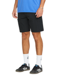 Cashed In Cargo Hybrid Walkshorts in Black