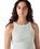 Essential Racer Vest in Pale Blue Garment Dye