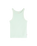 Essential Racer Vest in Pale Blue Garment Dye