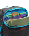 The Cotopaxi Allpa 35L Travel Backpack in Del Día Dark