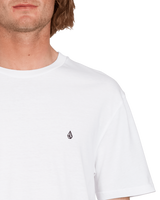 The Volcom Mens Stone Blanks T-Shirt in White