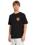 The Volcom Mens Tooflow T-Shirt in Black