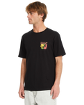 The Volcom Mens Tooflow T-Shirt in Black